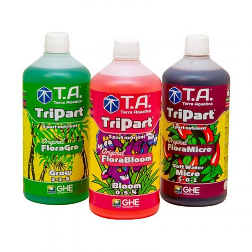 Terra Aquatica TriPart Set (Hard Water) 3 x 1 L